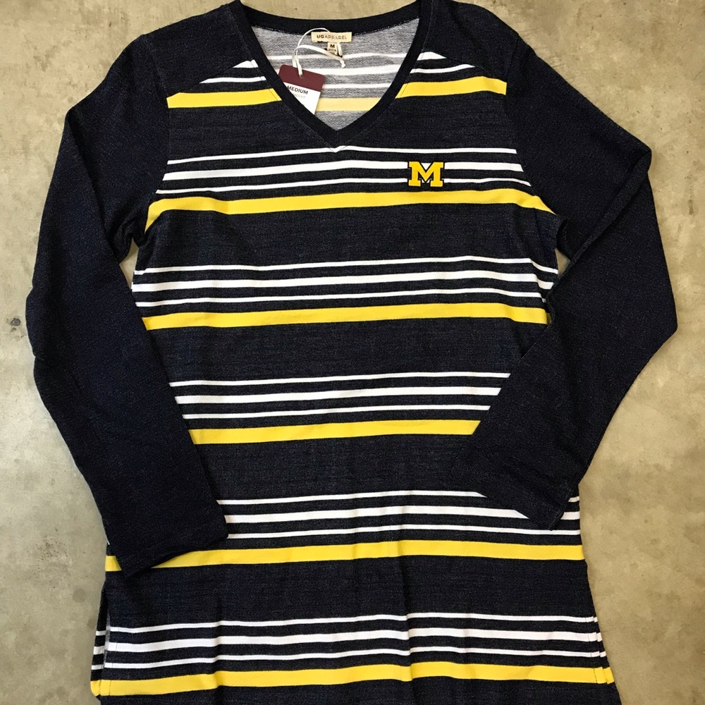 University of Michigan Tunic w/Side Pockets Medium